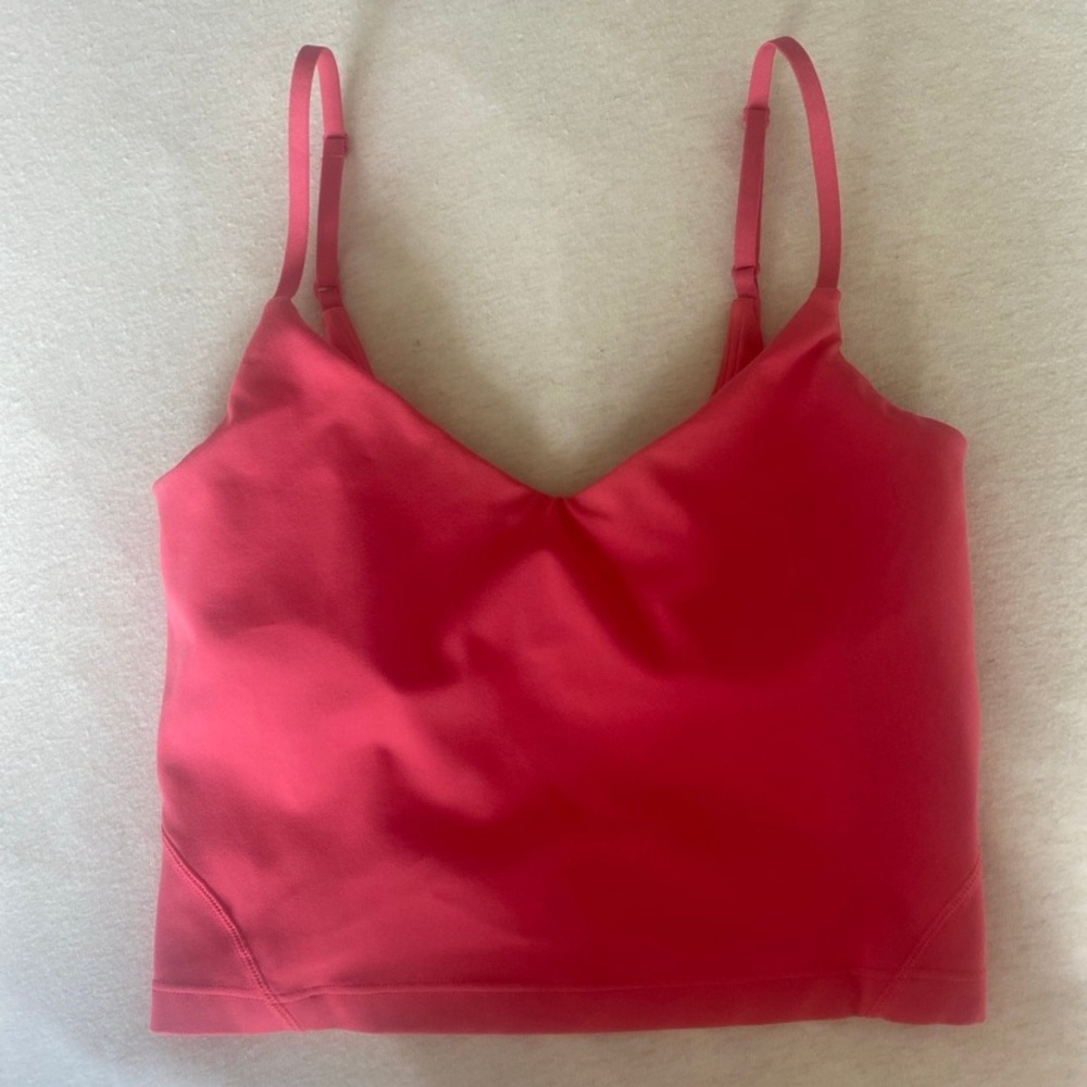Lululemon Align Tank Cami Raspberry Cream Size 4